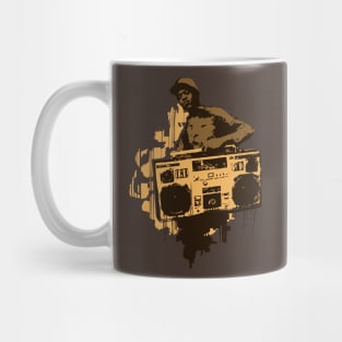 BoomBox Kid Brown Mug